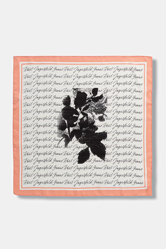 Karl Lagerfeld Jeans neckerchief pentru femei alb B3W33056