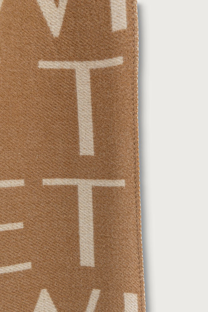 Twinset Kratki šal za žene 262LI4BVV bež AW26
