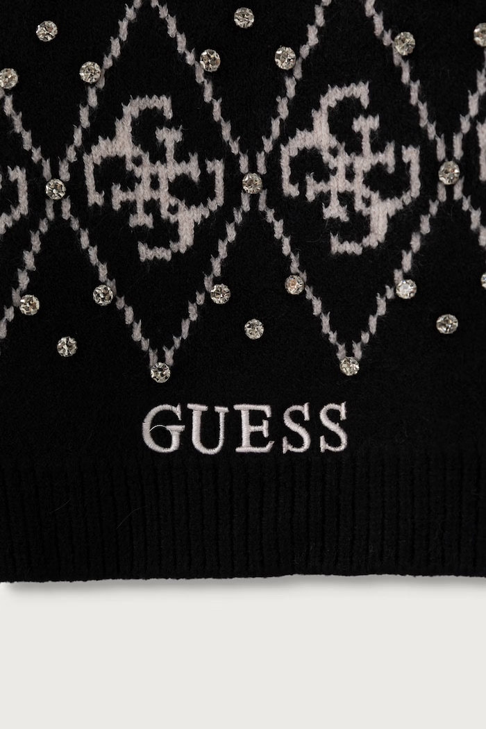 Αξεσουάρ Guess Κασκόλ γυναικείο LILY V6BZ12.Z1755 μαύρο