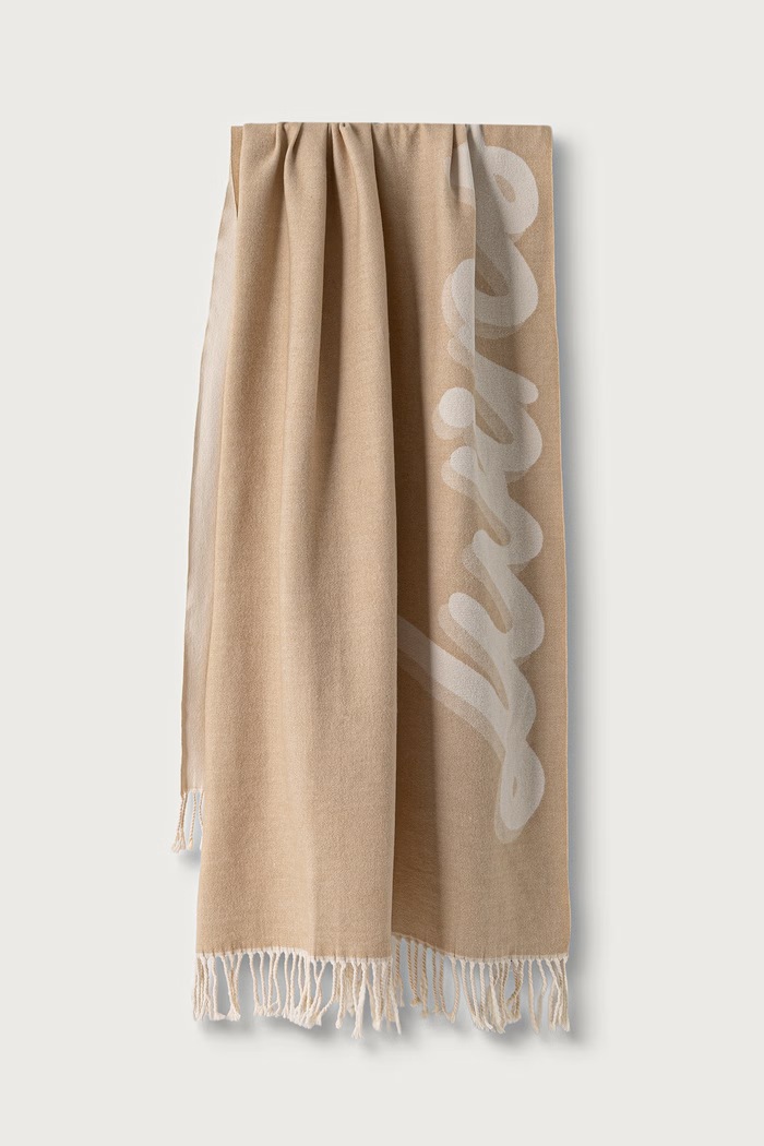 Twinset szalik damski beżowy 262TA4550