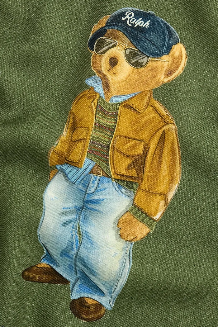 Akcesoria Polo Ralph Lauren apaszka damska wełniana 455P18122 zielony