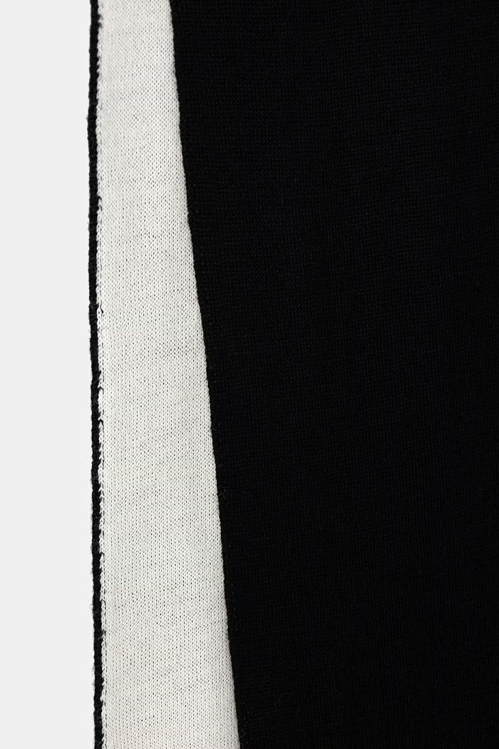 Akcesoria Moschino szalik damski z wełną M3465.30852 czarny