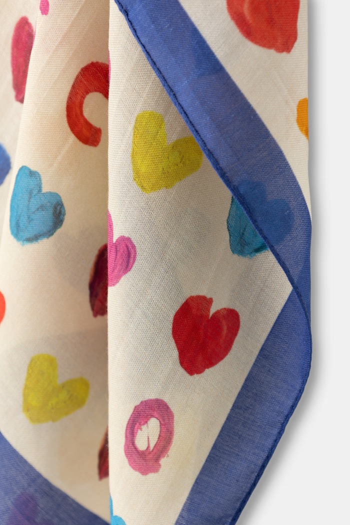 Akcesoria Moschino szal damski z dodatkiem kaszmiru M3457.3314 beżowy