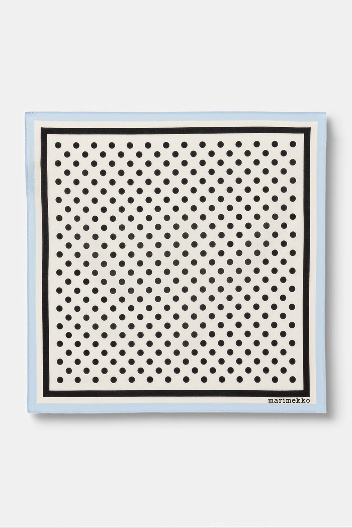 Marimekko svilena ruta ženska bombažna pisana 095841