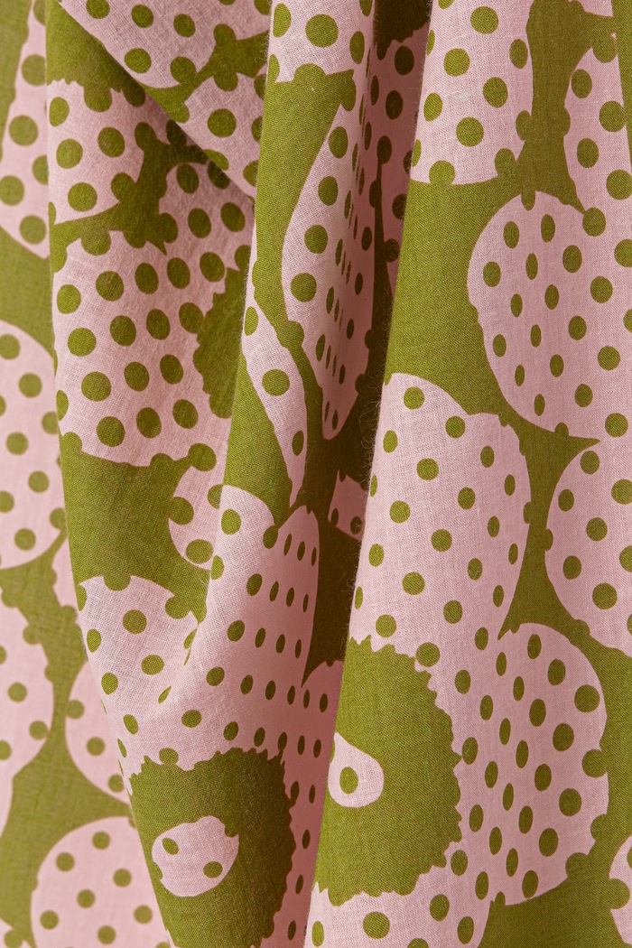 Doplnky Marimekko šatka dámska bavlnená 095840 ružová