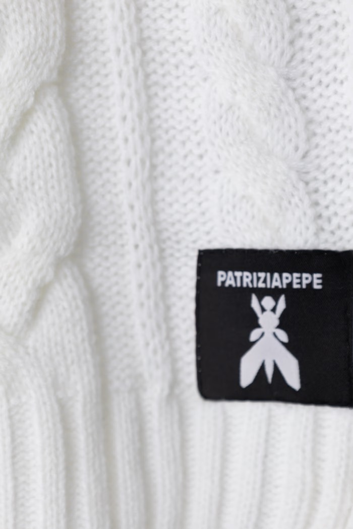 Dziewczynka Patrizia Pepe Szalik dziecięcy K217 7F0030 beżowy