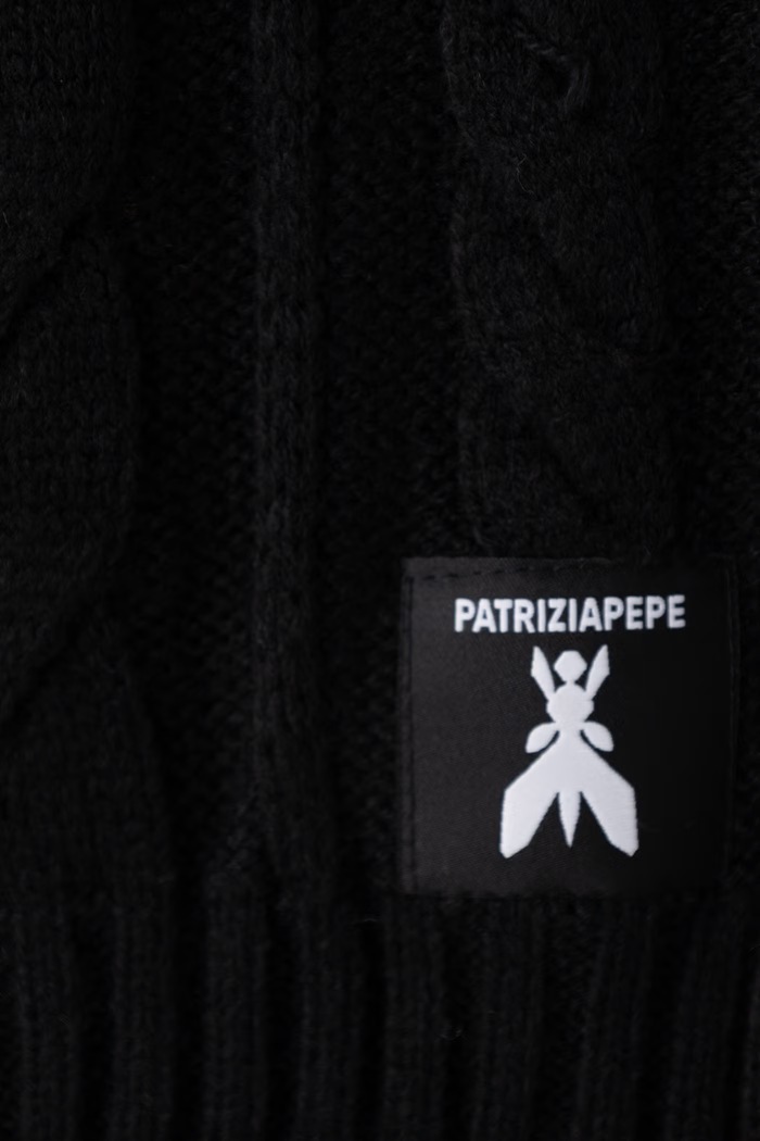 Deklice Patrizia Pepe Šal otroški K217 7F0030 črna