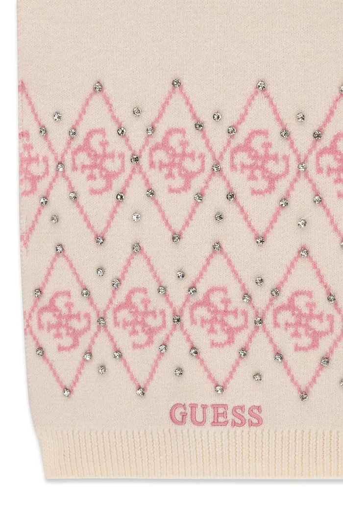 Dziewczynka Guess Szalik dziecięcy J6BZ55.Z1806.9BY2 beżowy
