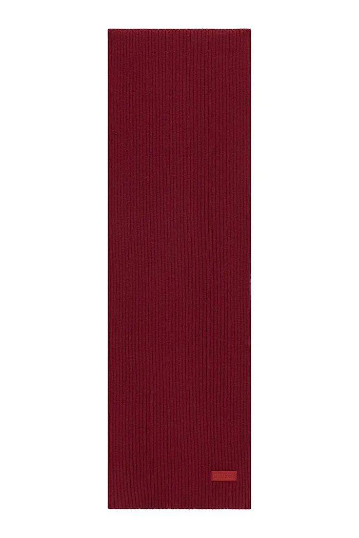 Guess Szalik dziecięcy z wiskozy bordowy J6BZ43.Z1509.9BY2