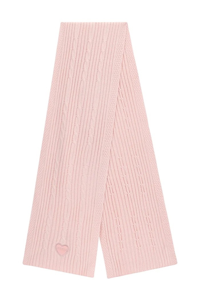 Guess Szalik dziecięcy J6BZ41.Z1524.9BY2 różowy AW26