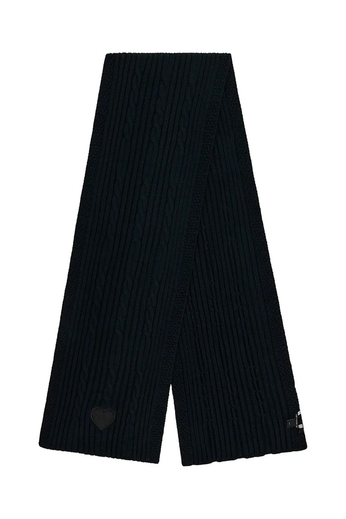 Guess Szalik dziecięcy J6BZ41.Z1524.9BY2 czarny AW26
