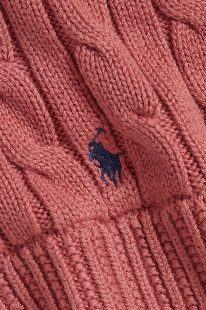 Polo Ralph Lauren kratki šal za djecu s pamukom 313B26043001 roza AW26