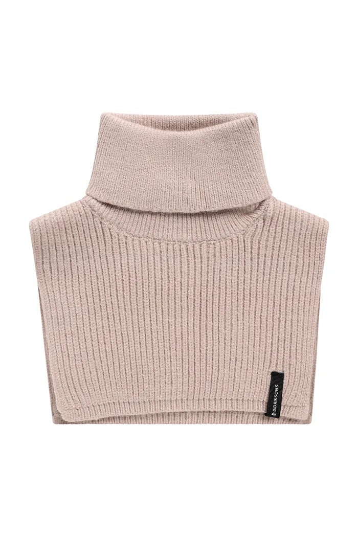 Didriksons Komin dziecięcy z wiskozy DELFINEN SCARF 3 506344 beżowy AW26