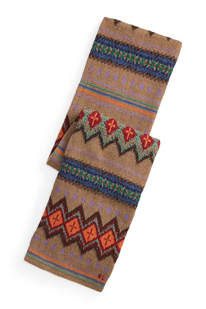 Polo Ralph Lauren Шарф с шерстью для мужчин бежевый 449P20252001