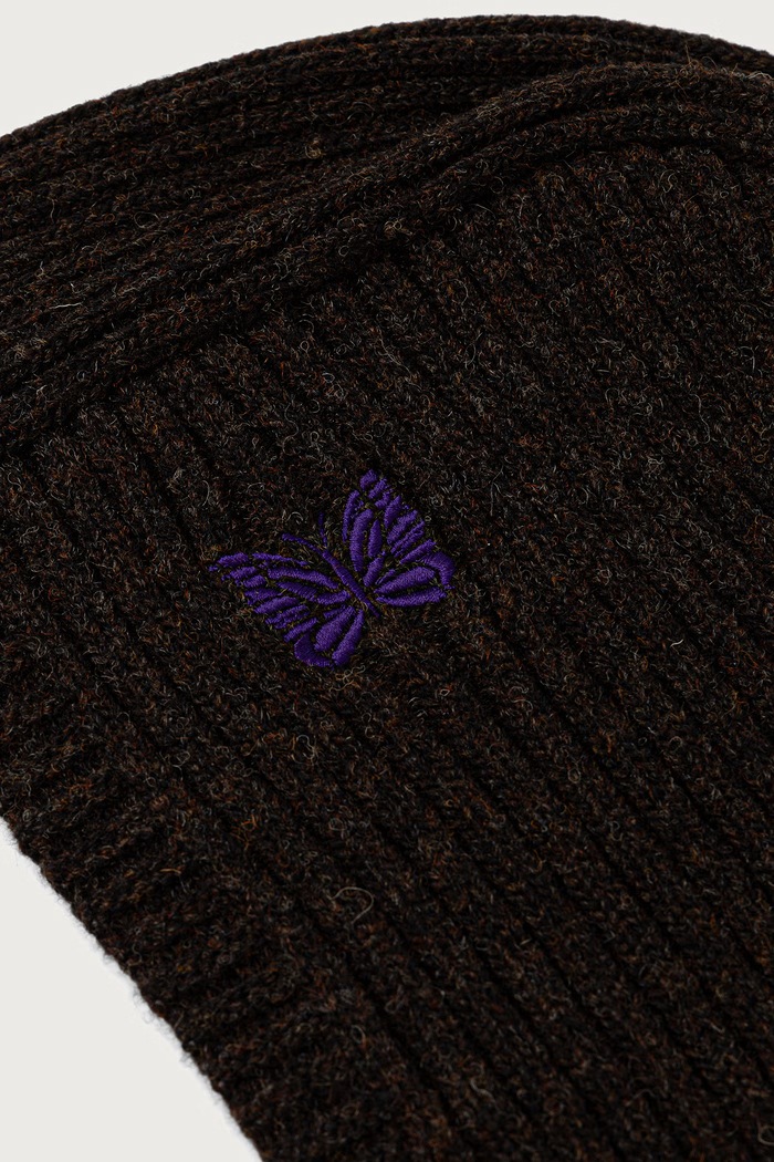 Needles Капор вовняний чоловічий TY063 коричневий AW26