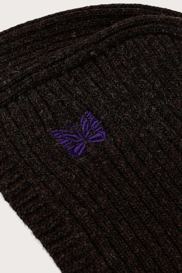 Needles Капор вовняний чоловічий TY063 коричневий AW26