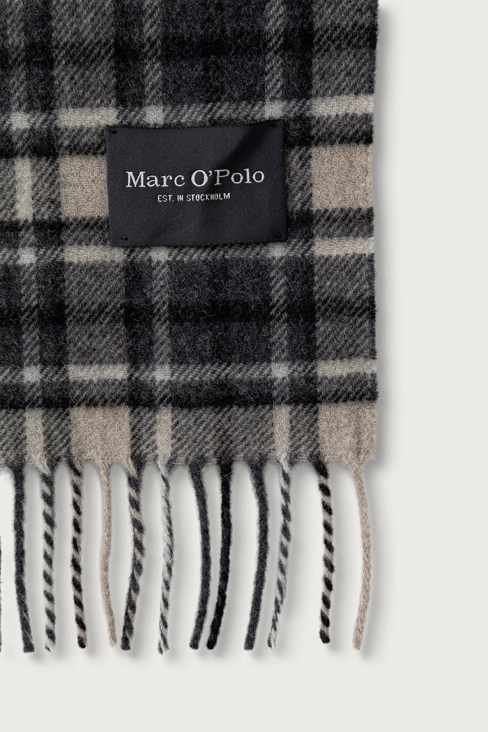 Akcesoria Marc O'Polo Szalik męski wełniany 5000015616 multicolor
