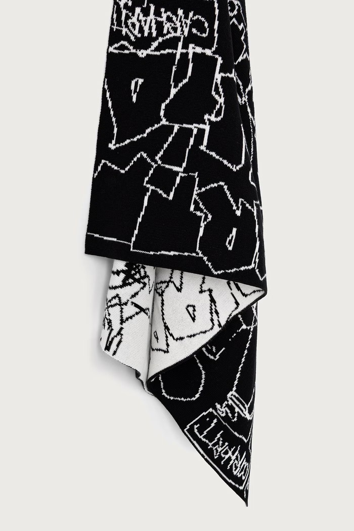 Carhartt WIP Blinkerfluid Bandana chusta bawełniana męska I037297 czarny AW26