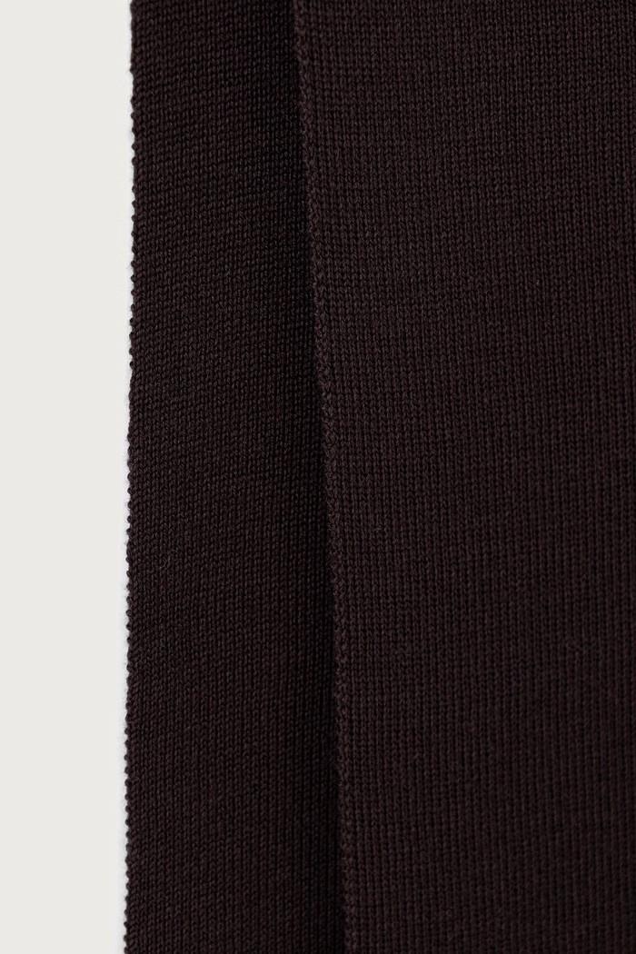 BOSS Orange Szalik męski z wełną Foxon_Scarf 50569492 brązowy AW26
