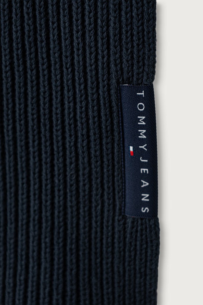 Tommy Jeans Šálik pánsky bavlnený AM0AM14866 tmavomodrá AW26