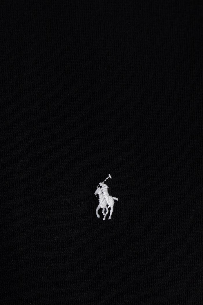 Polo Ralph Lauren Kratki šal za muškarce pamučni 710B28863 crna AW26