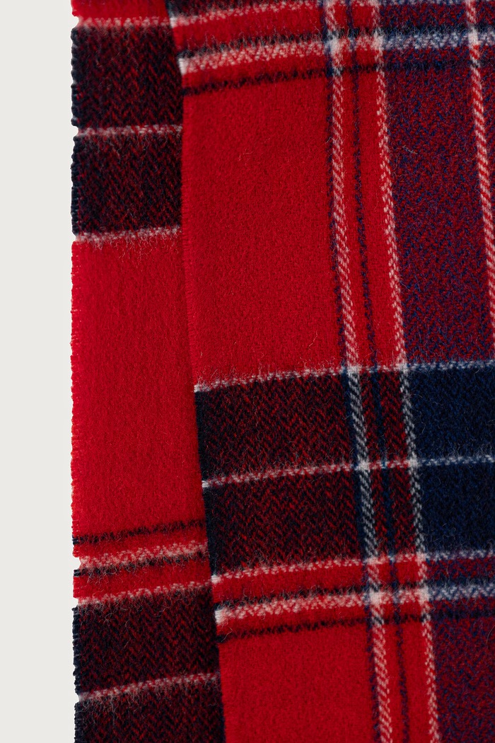 Dodaci Tommy Hilfiger Kratki šal za muškarce od vune AM0AM14577 crvena