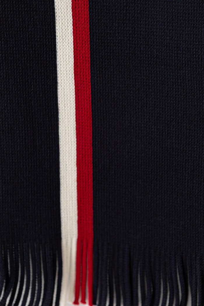 Tommy Hilfiger Κασκόλ ανδρικό με μαλλί AM0AM14575 σκούρο μπλε AW26