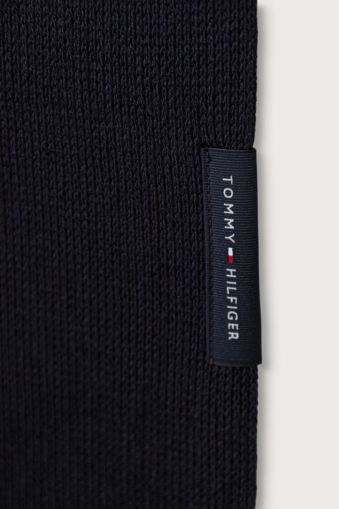 Αξεσουάρ Tommy Hilfiger Κασκόλ ανδρικό με μαλλί AM0AM14575 σκούρο μπλε