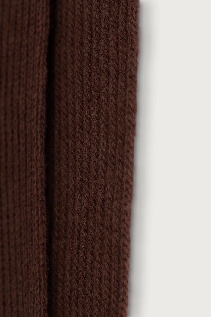 United Colors of Benetton Шал мъжки от вълна 63UWVU00I кафяв AW26