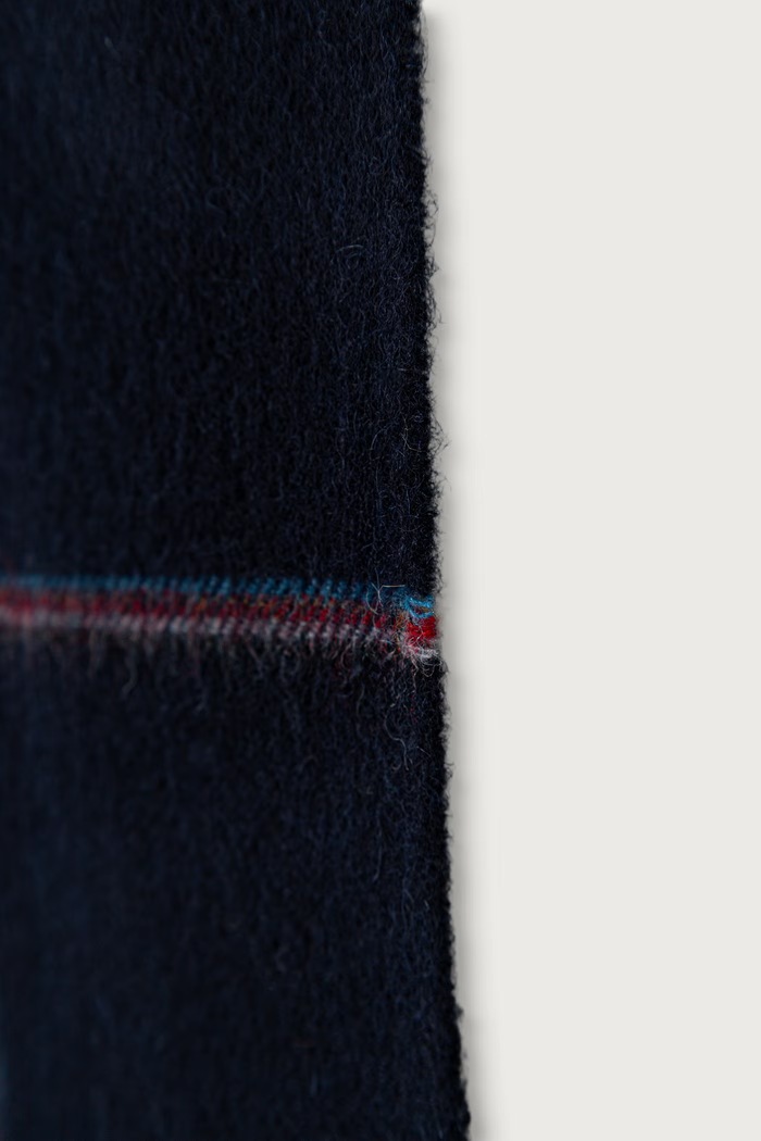 Paul Smith Szalik męski wełniany M1A.150K.W237 granatowy AW26