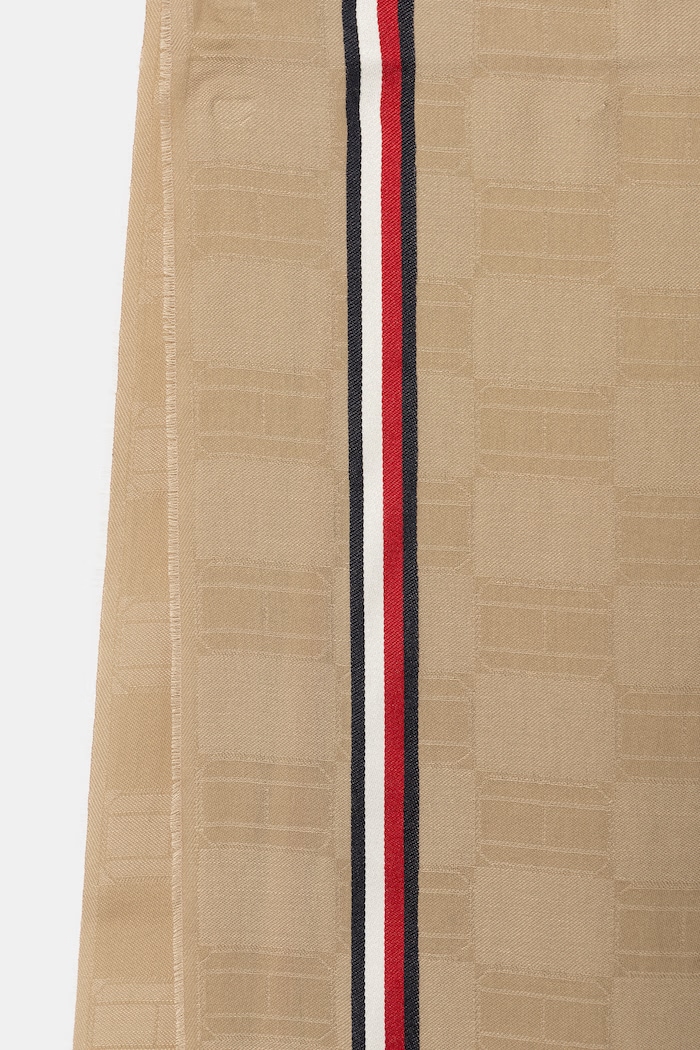 Tommy Hilfiger pánsky šál AM0AM14513 béžová AW26