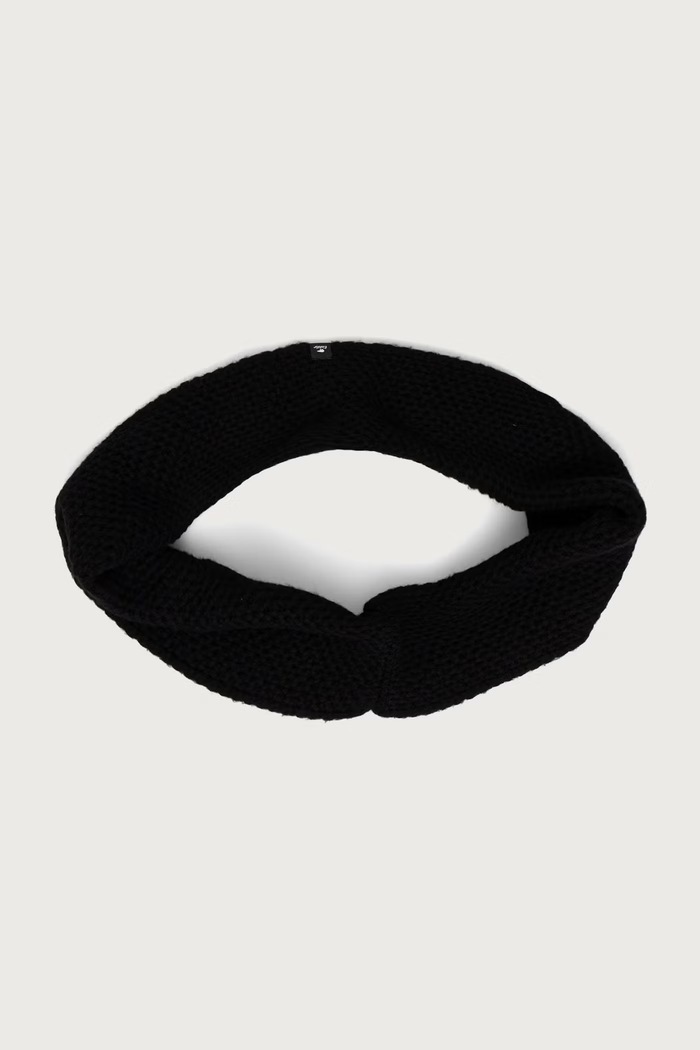 Eisbar Komin z wełną merino Fenna Loop czarny E31002