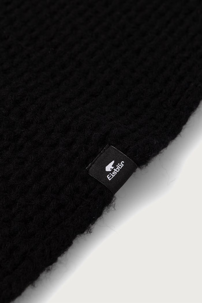 Komin z wełną merino Fenna Loop Eisbar E31002 czarny