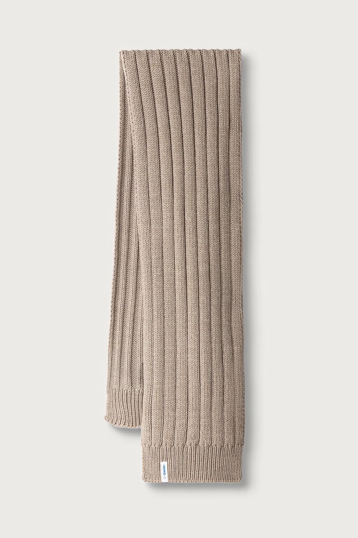 Eisbar Szalik z wełną merino Ayo Scarf brązowy E31075