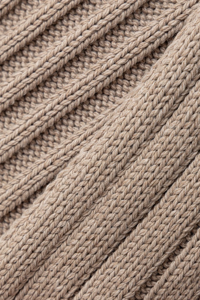 Akcesoria Eisbar Szalik z wełną merino Ayo Scarf E31075 brązowy