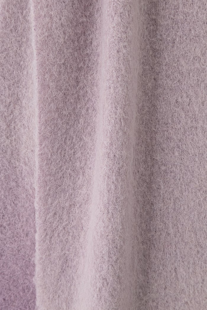Akcesoria Maison Kitsuné Alpaca szalik z wełną alpaki MRUAT09WA0022 fioletowy