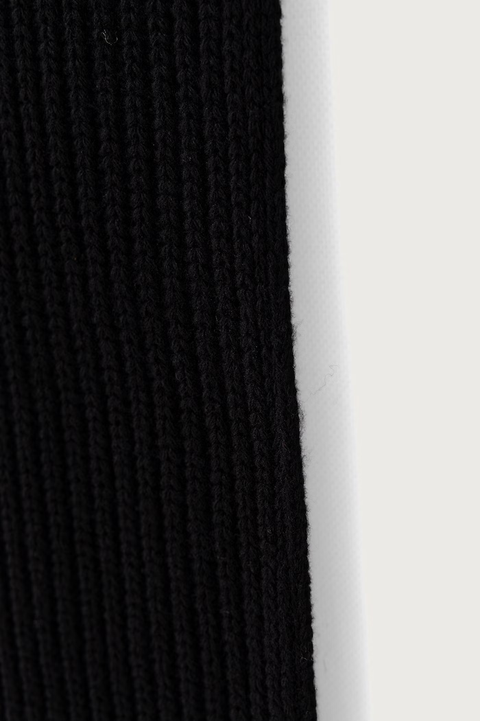 Lacoste Szalik wełniany RE4171 czarny AW26