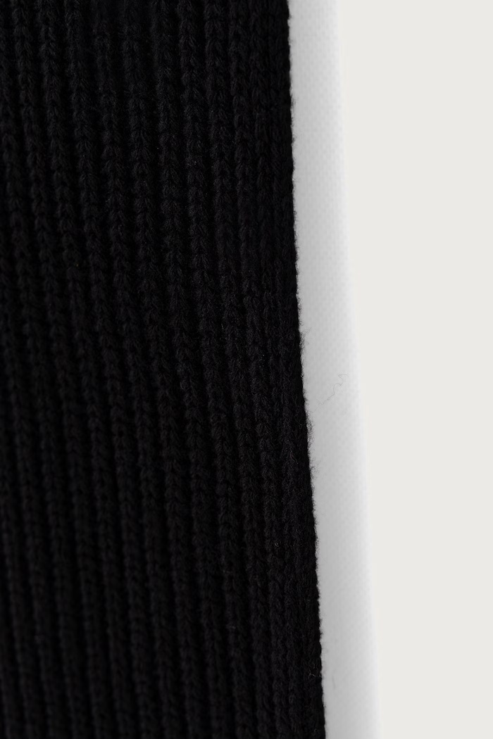Lacoste Szalik wełniany RE4171 czarny AW26