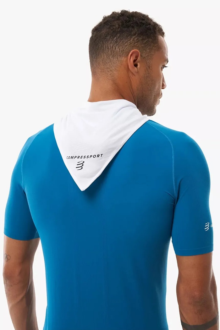 Akcesoria Compressport Bandana StayFresh XBNU1415 biały