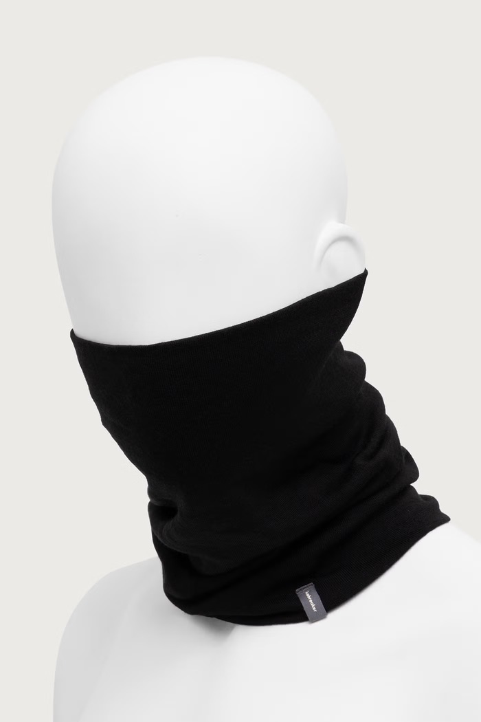 Icebreaker Komin z wełny merino Merino 260 Oasis IB1034580011 czarny AW26