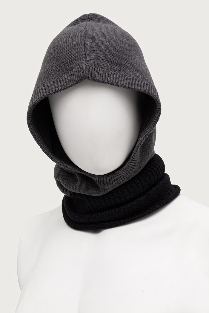 MM6 Maison Margiela Kominiarka z wełną S52TB0022.M13282 szary AW26