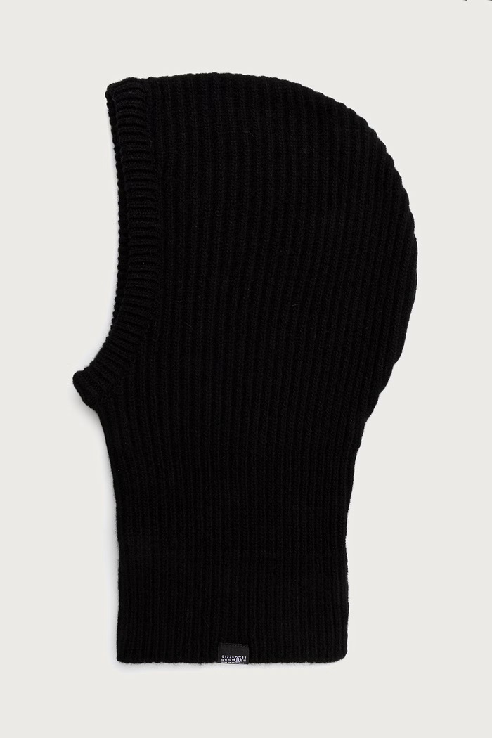 MM6 Maison Margiela Kominiarka z wełną czarny S52TB0017.M13285