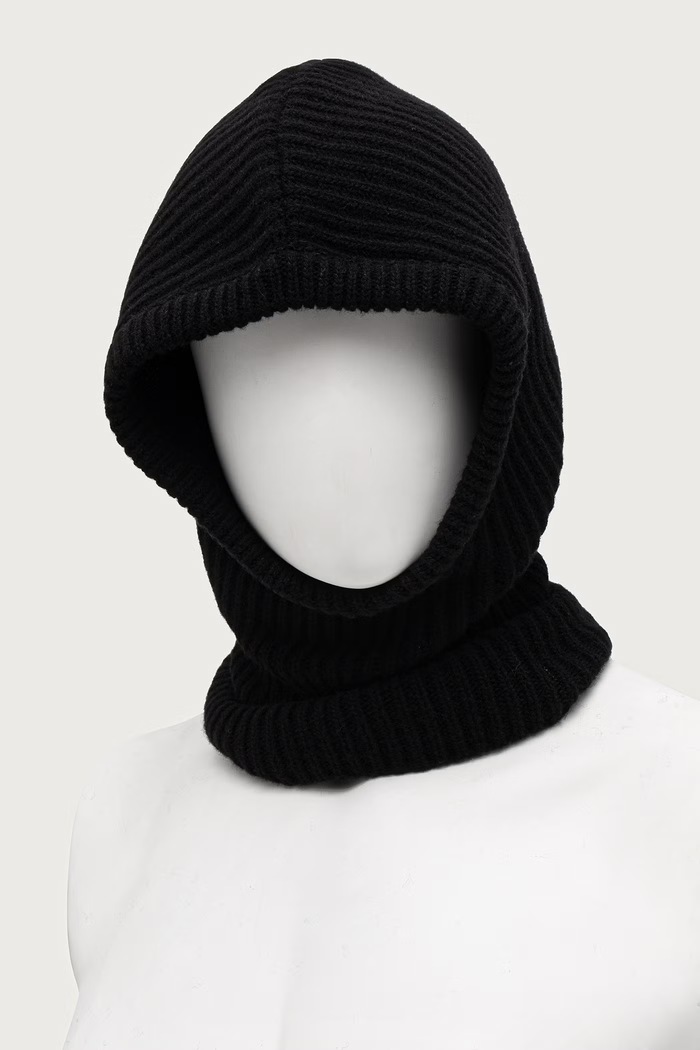 MM6 Maison Margiela Kominiarka z wełną S52TB0017.M13285 czarny AW26