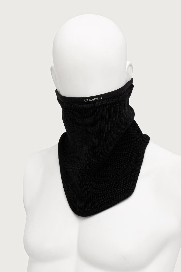 C.P. Company Komin z wełną 21CMAC309A005509A czarny AW26