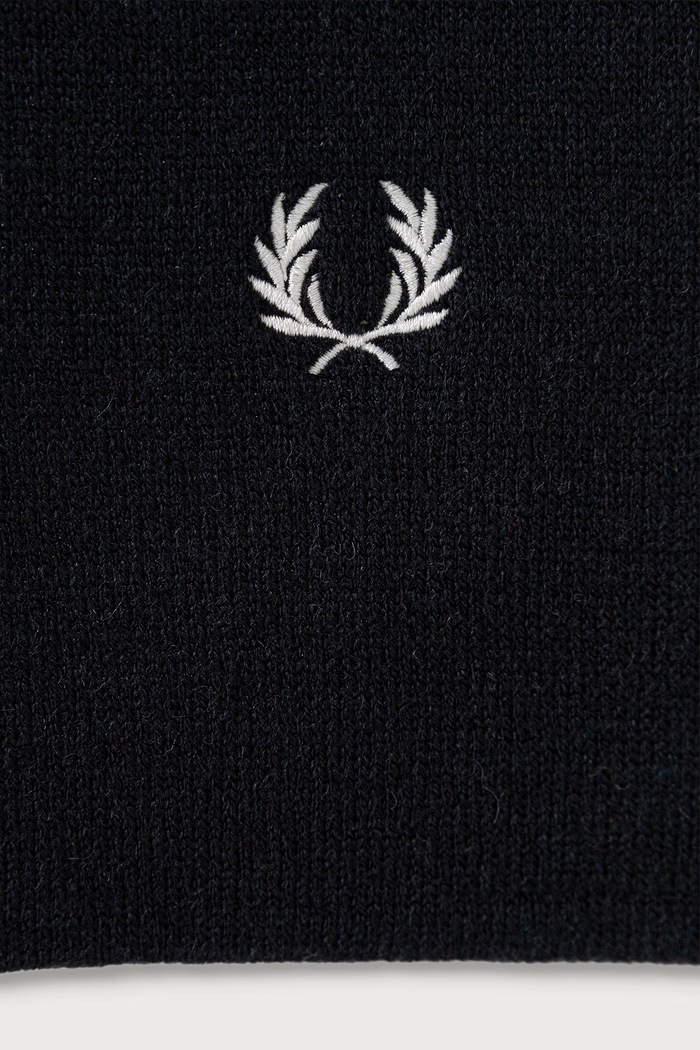 Akcesoria Fred Perry Szalik z dodatkiem wełny C3303.608 granatowy