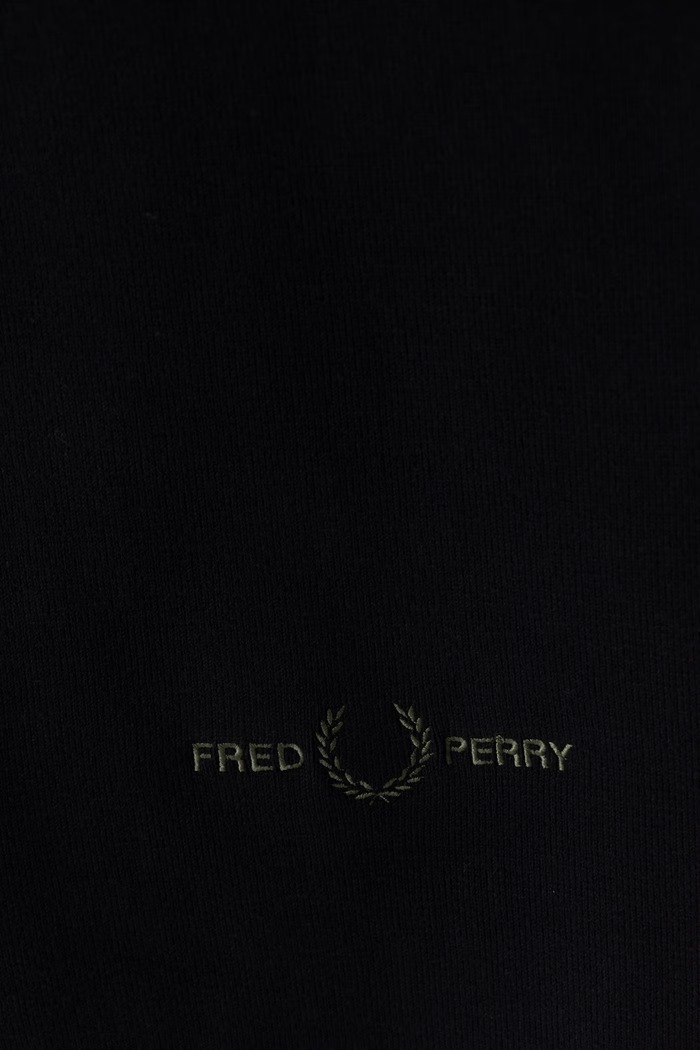 Akcesoria Fred Perry Szalik z bawełną C3301.13C czarny