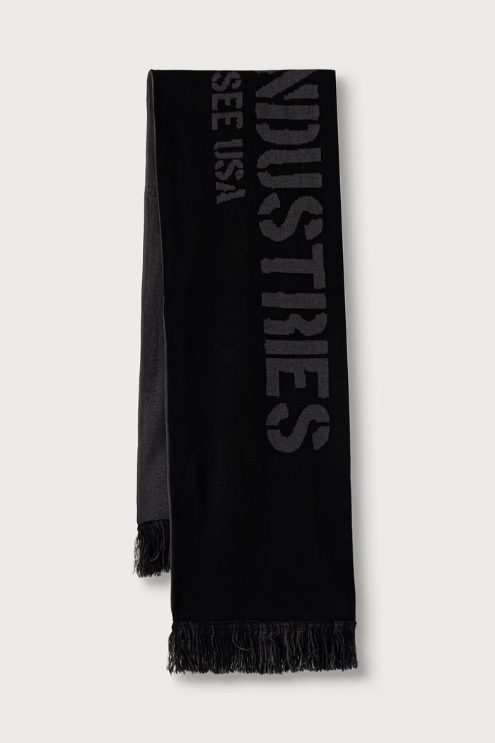 Alpha Industries szalik Banner czarny 268906