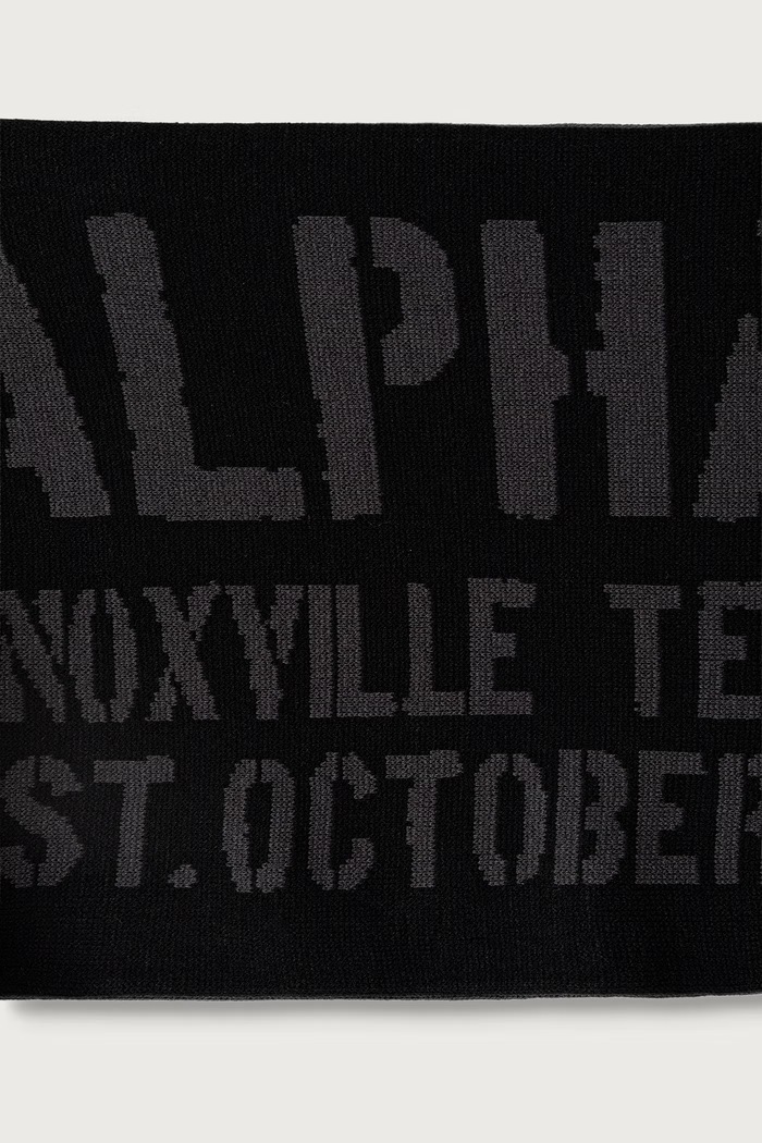 Akcesoria Alpha Industries szalik Banner 268906 czarny