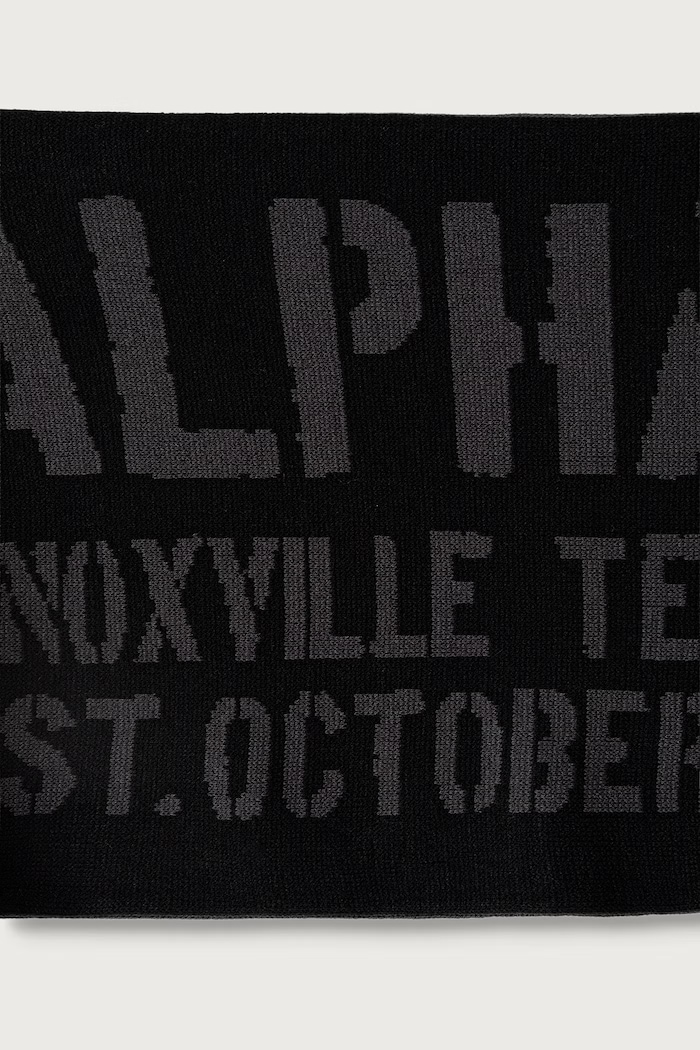 Akcesoria Alpha Industries szalik Banner 268906 czarny