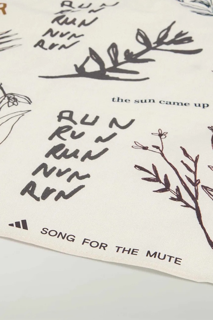 Adidas Running x Song For The Mute μπαντάνα βαμβακερή adidas Originals KY2189 μπεζ